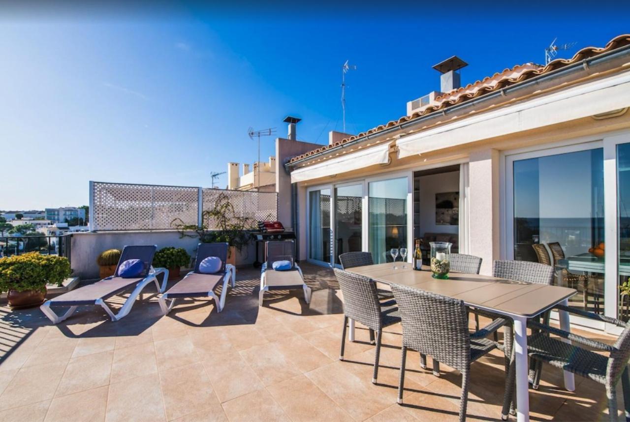 Apartamento Es Port Penthouse Santanyí Exterior foto